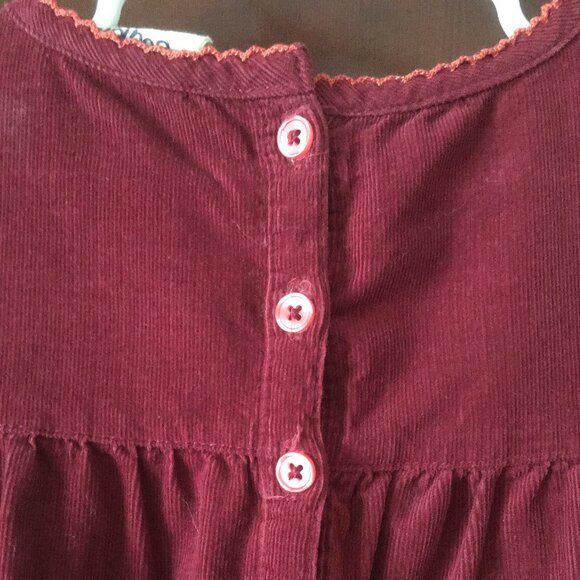 Mini Boden smocked corduroy dress 7-8Y - Picture 9 of 9